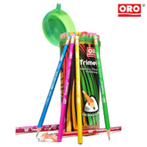 Oro Trimetal Lead Pencils Jar Of 72 Pencils